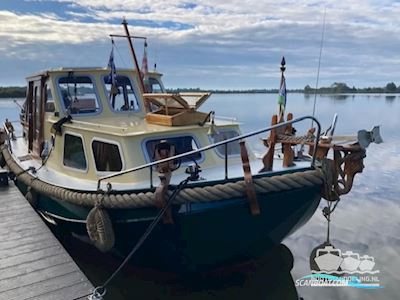 Tukkervlet 9.50 Motorboat 1973, with Mercedes engine, The Netherlands