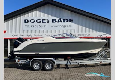 Uttern D62 Med F115 Mercury-Efi 4 Takt og Buggi Bådtrailer Motorboat 2014, with Mercury engine, Denmark