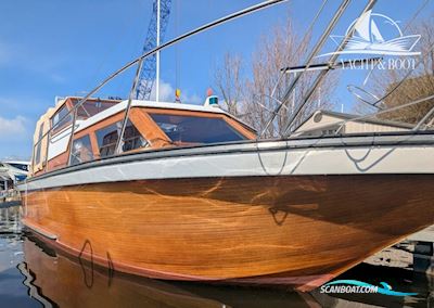 VEB Yachtwerft Berlin Dolphin II Motorboat 1989, with Yanmar engine, Germany