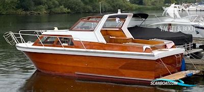 VEB Yachtwerft Berlin Dolphin II Motorboat 1989, with Yanmar engine, Germany