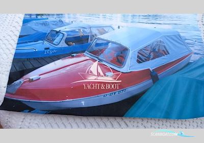 VEB Yachtwerft Berlin Ibis II Motorboat 1966, with Tohatsu engine, Germany