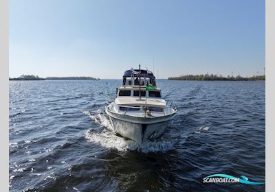 Valkkruiser 12.30 AK Cabrio Motorboat 1978, with DAF engine, The Netherlands