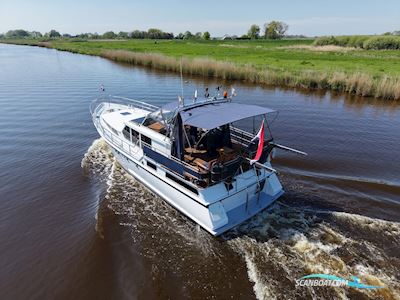 Valkkruiser 12.50 AK Cabrio Motorboat 1994, with John Deere engine, The Netherlands