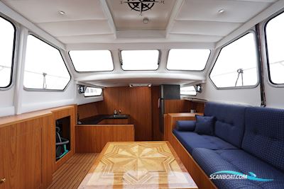 Valkkruiser 12.60 AK Cabrio Motorboat 1978, with Thornycroft engine, The Netherlands