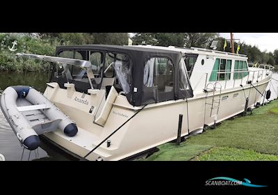 Van Der Heijden Elegance 1950 OK Custom Built Motorboat 1996, with Iveco Aifo engine, Belgium