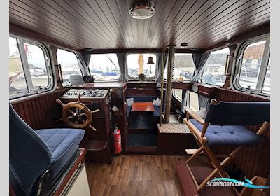 Van de werf vlet Motorboat 1970, The Netherlands