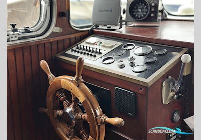 Van de werf vlet Motorboat 1970, The Netherlands