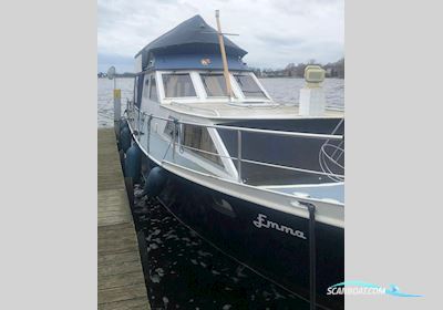 Veerdörn 13.00 Flybridge Motorboat 1982, with Daf engine, Germany