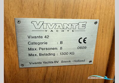 Vivante 42 AK Cabrio Motorboat 2005, with John Deere engine, The Netherlands