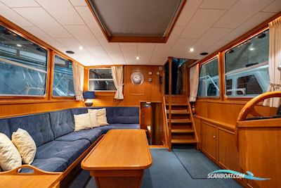 Volker Spiegelkotter 13.50 AK Cabrio Motorboat 1992, with Daf engine, The Netherlands