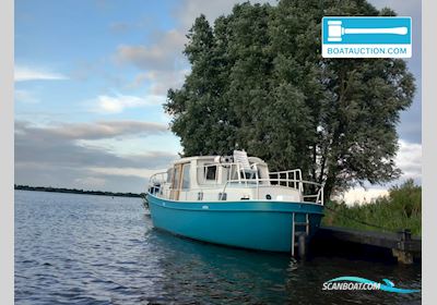 Waalkotter 1100 Gsak Motorboat 1980, with Nanni N4.38 engine, The Netherlands