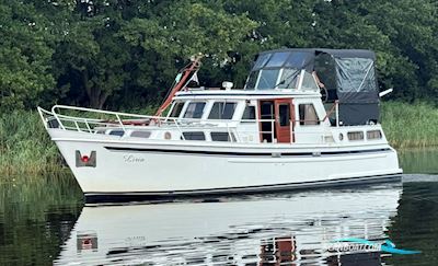 Waddenkruiser  1060 Motorboat 1980, with DAF engine, The Netherlands
