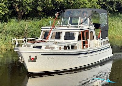 Waddenkruiser  1060 Motorboat 1980, with DAF engine, The Netherlands