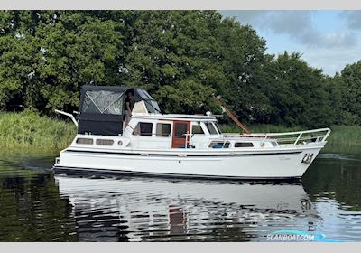 Waddenkruiser 1060 Motorboat 1980, with Daf engine, The Netherlands