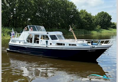 Waddenkruiser 1150 Motorboat 1980, with Mercedes engine, The Netherlands