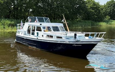 Waddenkruiser 1150 Motorboat 1980, with Mercedes engine, The Netherlands
