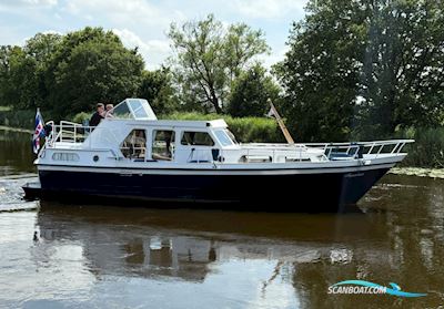 Waddenkruiser 1150 Motorboat 1980, with Mercedes engine, The Netherlands