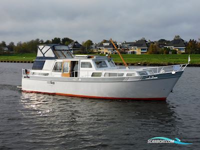 Waddenkruiser 1200 AK Motorboat 1978, with Ford Lehman engine, The Netherlands