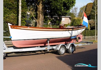 Wajer Kapiteinssloep Motorboat 1996, with Volvo Penta Diesel engine, The Netherlands