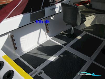 Warrior 175 m/Yamaha F150 hk 4-Takt og Indespension 2600 kg Boggitrailer - NU Nedsat KR. 20.000,- ! Motorboat 2000, with Yamaha engine, Denmark