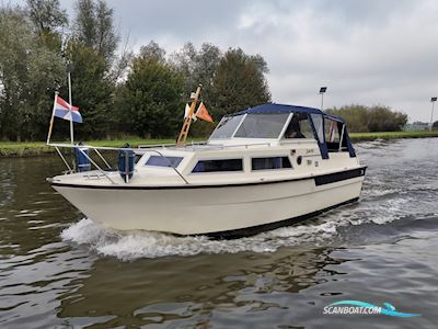Waterland 8.50 OK Motorboat 1984, with Volkswagen engine, The Netherlands