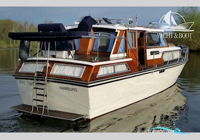 Werftbau 10.0 Motorboat 1989, with Mercedes engine, Germany