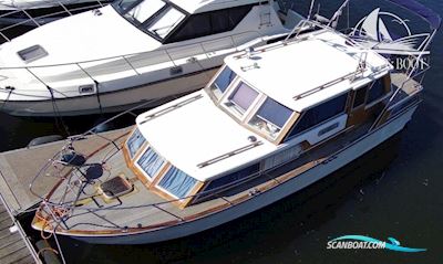 Werftbau 10.0 Motorboat 1989, with Mercedes engine, Germany
