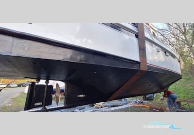 Werftbau Stahlboot Motorboat 1991, with Hanomag "Diesel" Mit Welle engine, The Netherlands
