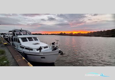Werftbau Stahlboot Motorboat 1991, with Hanomag "Diesel" Mit Welle engine, The Netherlands
