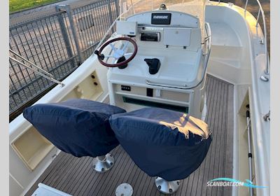 White-Shark 225 Console Motorboat 2007, with Evinrude engine, The Netherlands