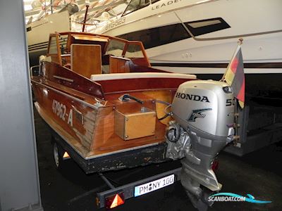 Wiking Variant Motorboat 1978, with Honda engine, The Netherlands