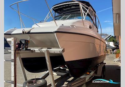 Worldcat Glacier Bay Catamaran Isle Runner 2270 m/2 Stk. Suzuki F140 hk og Float-on Alutrailer Motorboat 2025, with Suzuki engine, Denmark