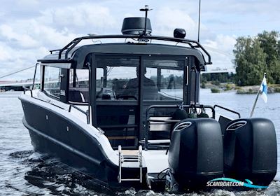XO 270 OB Motorboat 2018, with Honda engine, Finland