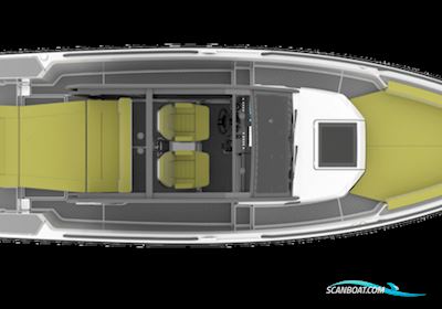 XO 9 Dfndr Motorboat 2022, with Yamaha engine, Sweden