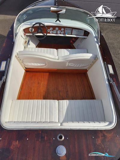 Züllig Ascona Motorboat 1970, with Omc engine, Germany