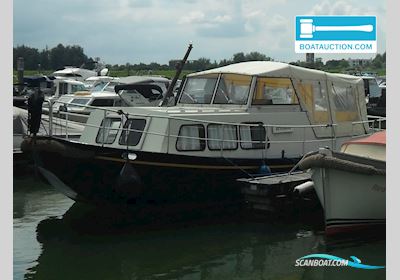 doerak OK Motorboat 1980, with Peugeot indenor engine, The Netherlands