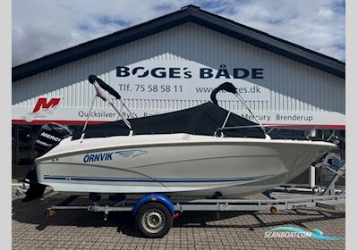 Örnvik 600 Commander Clx Med 125 hk Mercury-Dfi Optimax og Bådtrailer Motorboot 2008, mit Mercury motor, Dänemark