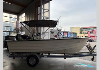 Øien Oien 530 F Motorboot 2012, mit Honda BF50D, 4Takt m. Pinnensteuerungensteuerung motor, Deutschland