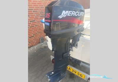 Ørnvik 410 m/Mercury 25 hk 2-Takt og Variant Trailer Motorboot 2000, mit Mercury motor, Dänemark
