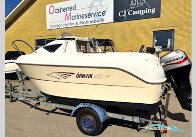 Ørnvik 460 Med Mariner 25 HK Motorboot 2004, mit Mariner motor, Dänemark