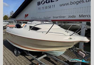Ørnvik 470 Cruiser Med 40 hk Mercury-Efi og 1000 kg Brenderup Bådtrailer Motorboot 2008, mit Mercury motor, Dänemark