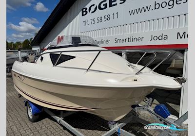 Ørnvik 510 Cruiser Med F60 Mariner-Efi og Nysynet Brenderup 1000 kg Trailer Motorboot 2004, mit Mariner motor, Dänemark