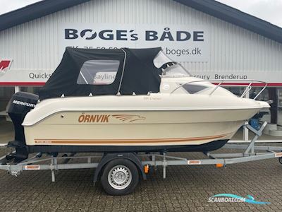 Ørnvik 510 Cruiser Med F60 Mercury-Efi og 1350 kg Neptun Fra 10.09.2021 - Anvisningssalg Motorboot 2008, mit Mercury motor, Dänemark