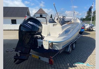 Ørnvik 635 WA, Mercury 200 HK Verado Motorboot 2007, mit Mercury motor, Dänemark