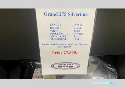 275 Silverline Motorboot 2023, Sweden