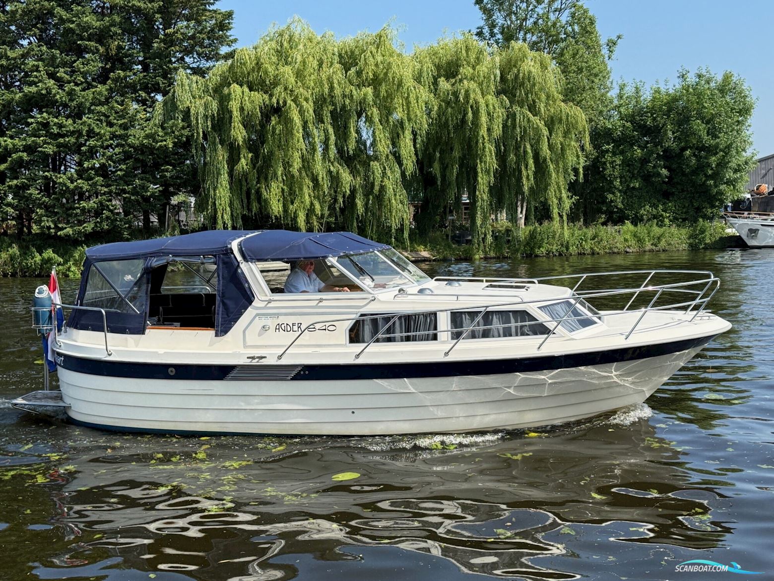 Agder 840 Cabrio Motorboot 2009, mit Volvo motor, Niederlande