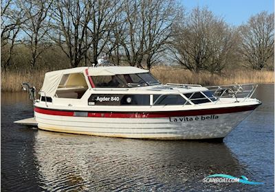 Agder 840 Okak Motorboot 1988, mit Ford motor, Niederlande