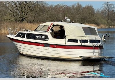 Agder 840 Okak Motorboot 1988, mit Ford motor, Niederlande