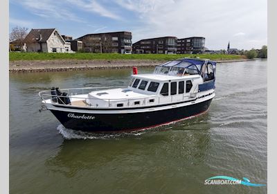 Alm Spitsgatkotter 12.80 AK Cabrio Motorboot 2002, mit Perkins motor, Niederlande
