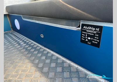 Aluship E-Tender 650 (Electro) Motorboot 2025, mit E-Propulsion 6 KW Met 9 KW Lithium Accu motor, Niederlande